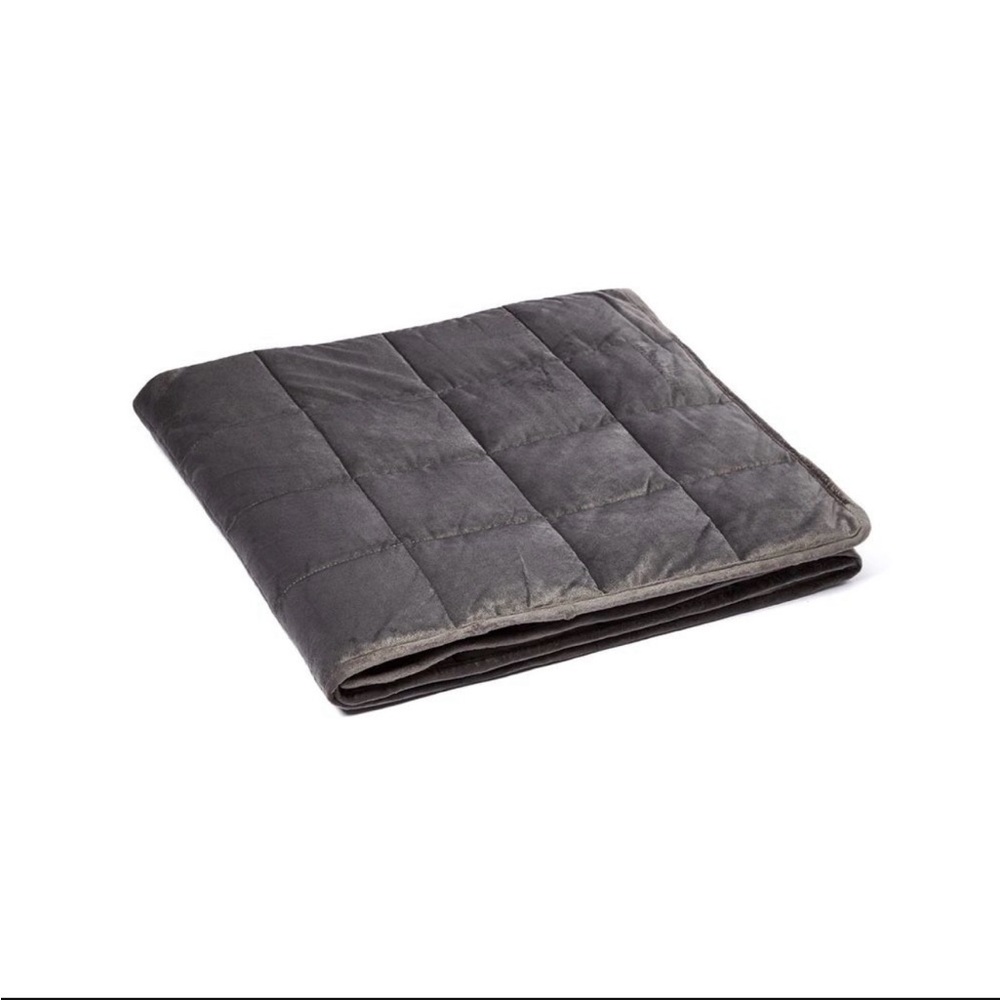 Elegant Charcoal Weighted Blanket